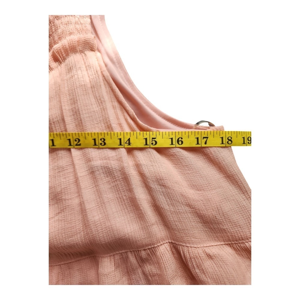 Entro NWT Blush Ruffle Halter Maxi Dress Boho M - Picture 14 of 16